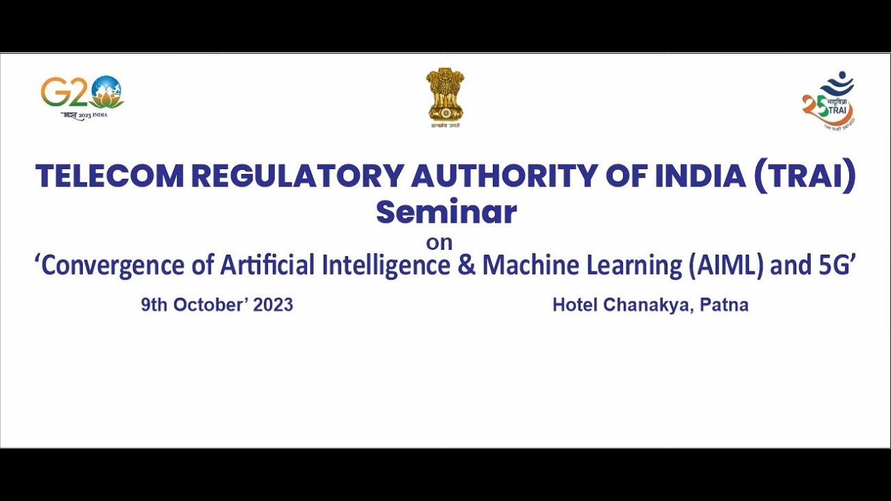 Telecom Regulatory Authority of India Live Stream