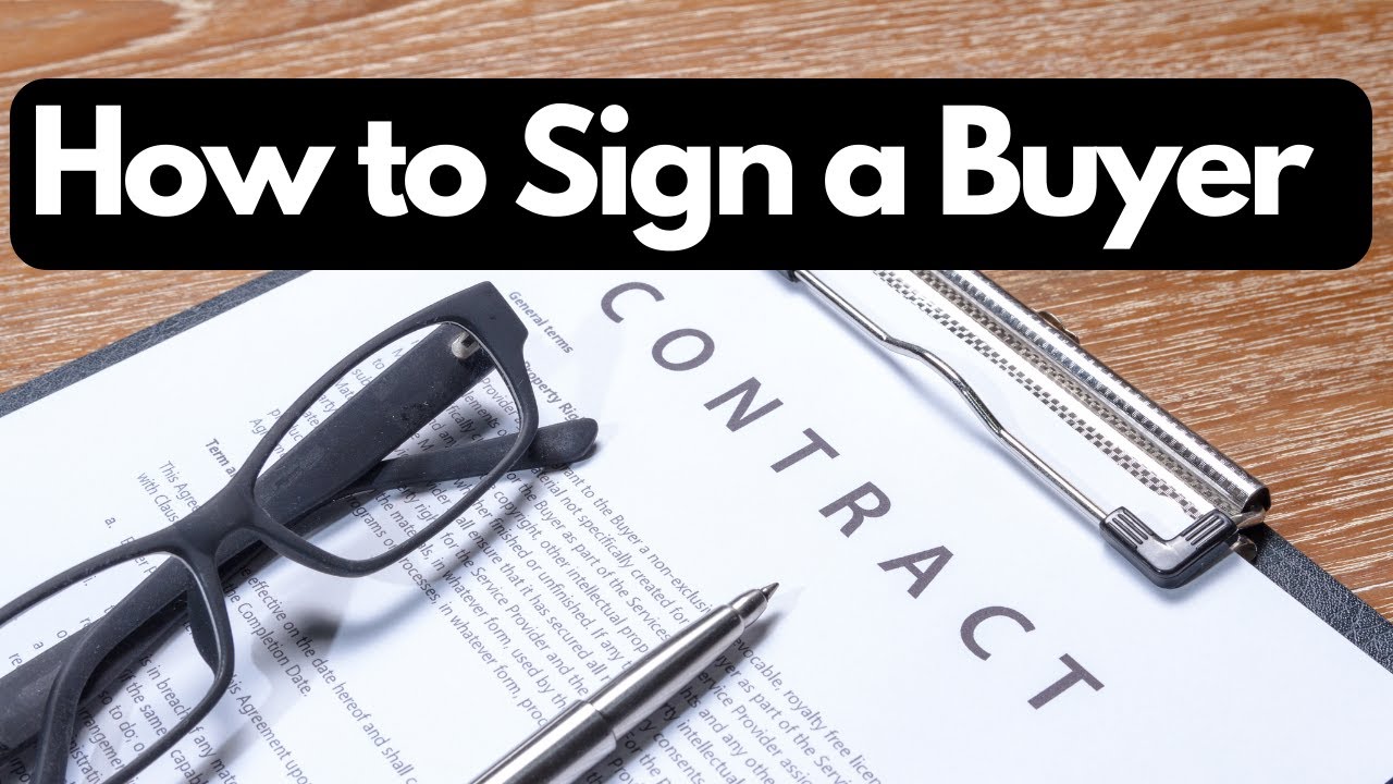 What is a buyer's representation agreement and why you should have one