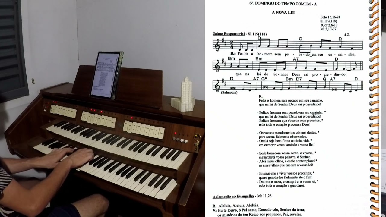 Feliz o homem sem pecado em seu caminho - Salmo Ir. Miria Kolling (André Zamur)