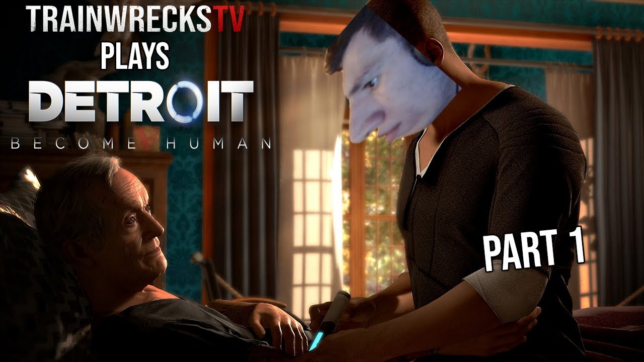 Trainwreckstv Playthrough of Detroit: Become Human [Part 1/3]