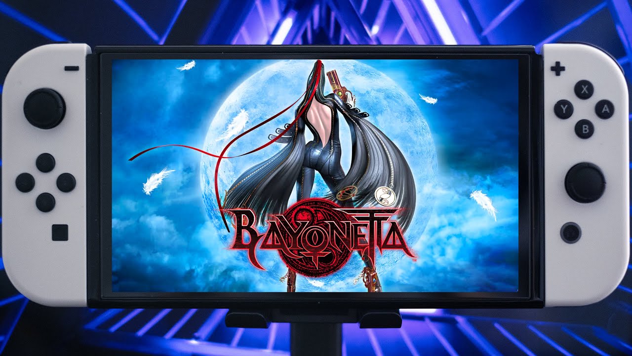 Bayonetta Switch Oled Handheld Gameplay and Graphics