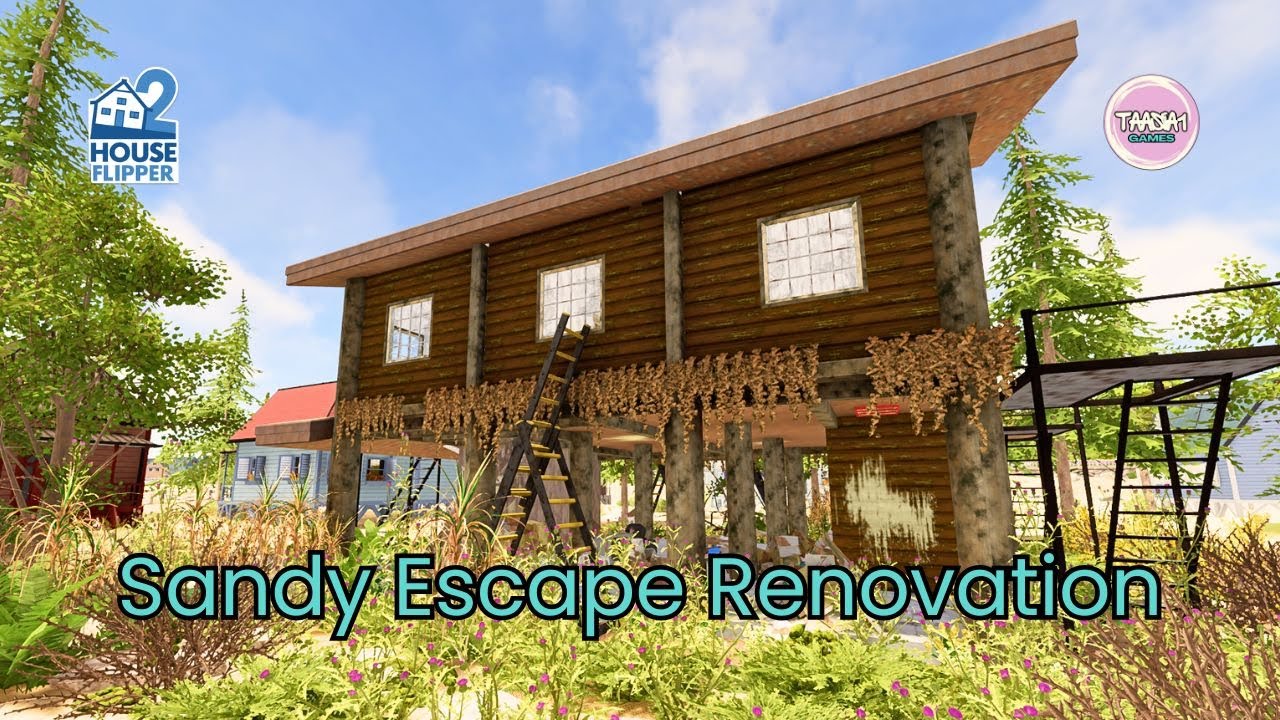Sandy Escape | House Flipper 2 Gameplay | Community content | Longplay | No Commentary