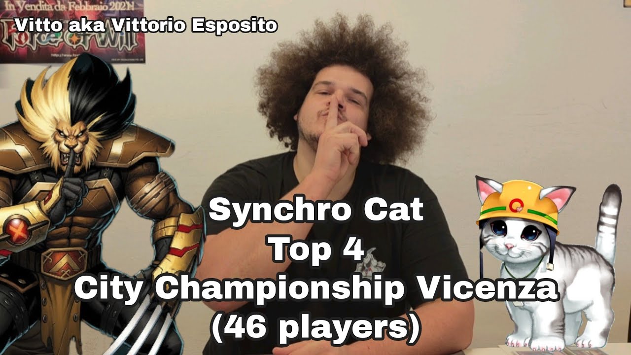 Synchro Cat | Top 4 City Championship Vicenza (46 players) 🗿• Vittorio Esposito