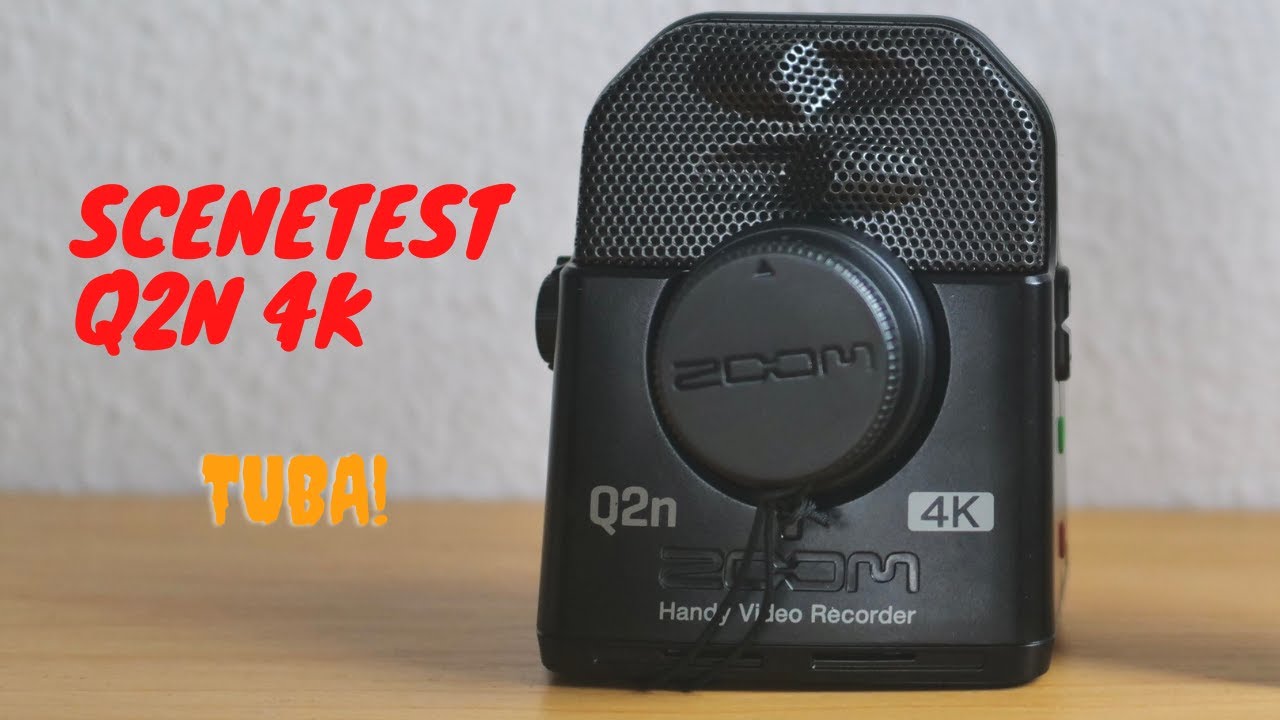 Zoom Q2N 4Kの動画設定/シーン別で撮ってみた!【チューバ】