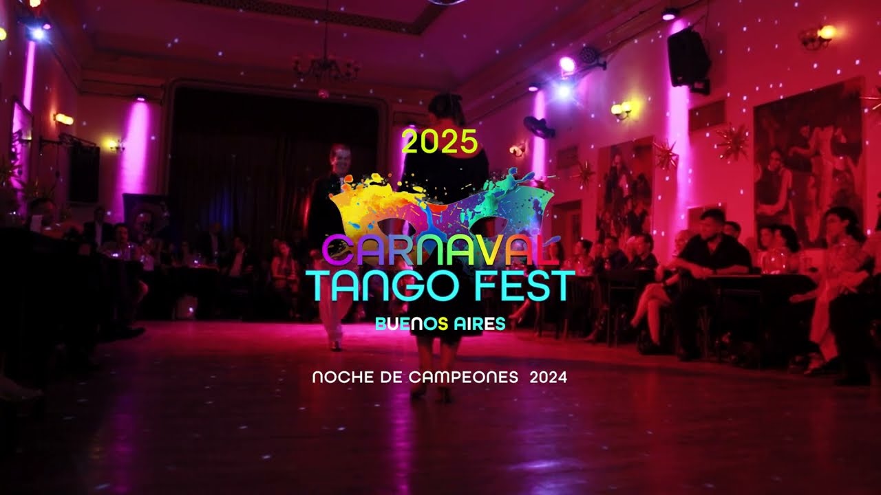 CARNAVAL TANGO FEST 2025/ SILVINA DEL BOSQUE Y ELÍAS ABDALA/CAMPEONES TANGO SALON+50 2024