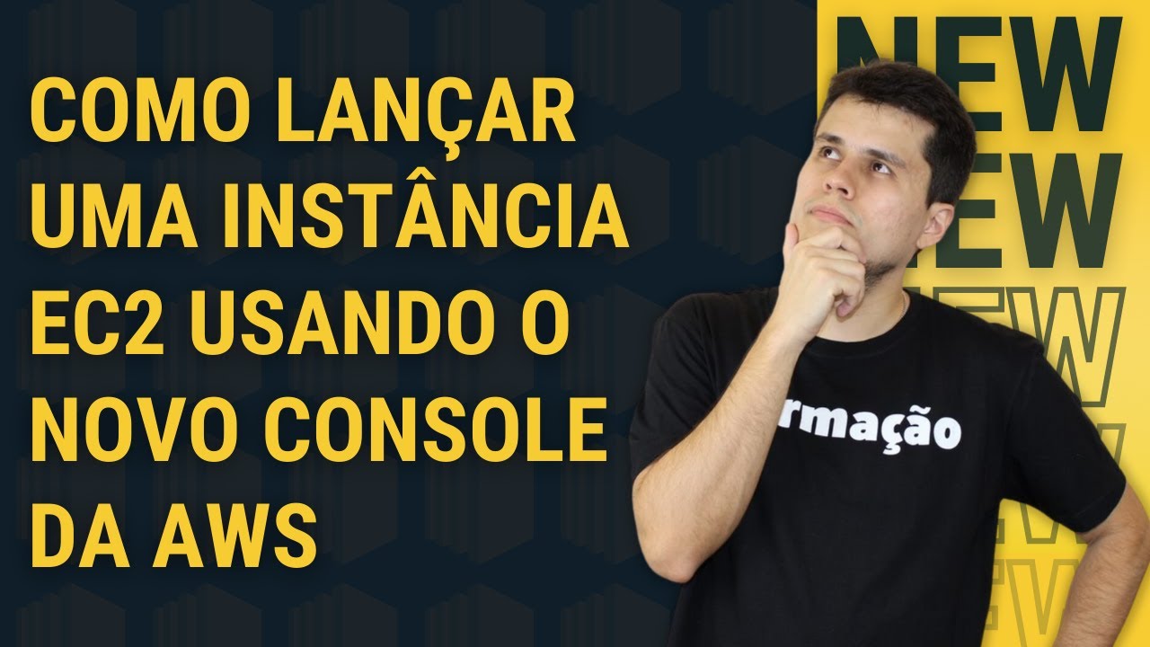 Como lançar EC2 usando o novo console da AWS