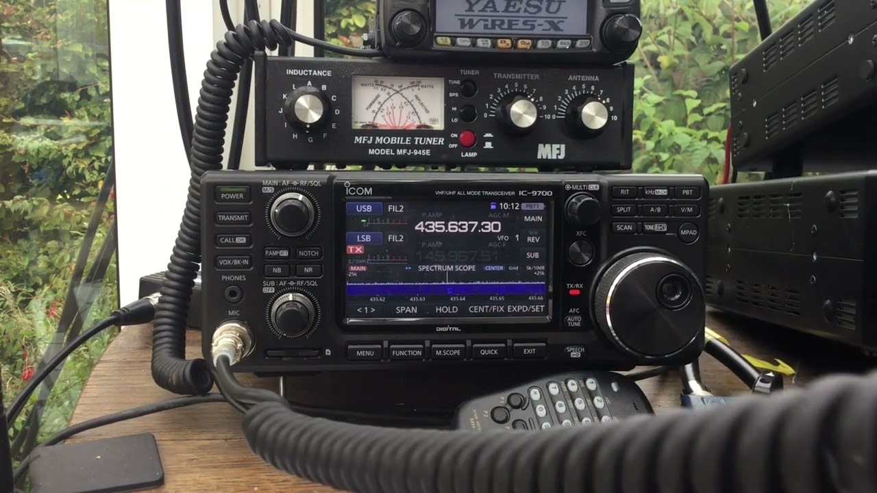 Contact with Damien,  F5RRS via the RS44 Satellite