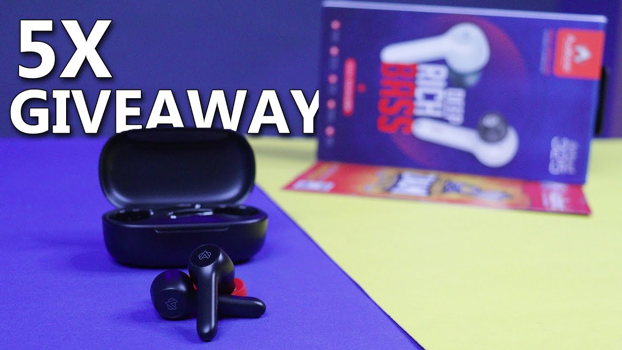 Audionic Airbud 325 Unboxing | 5X Giveaway
