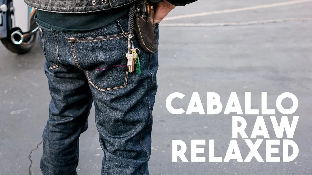 Introducing The Caballo Raw Relaxed Denim from Tobacco Motorwear