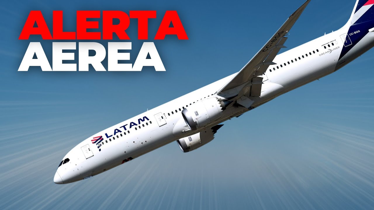 Emergencia en el aire: Caída de un 787 de LATAM desde 41.000 pies