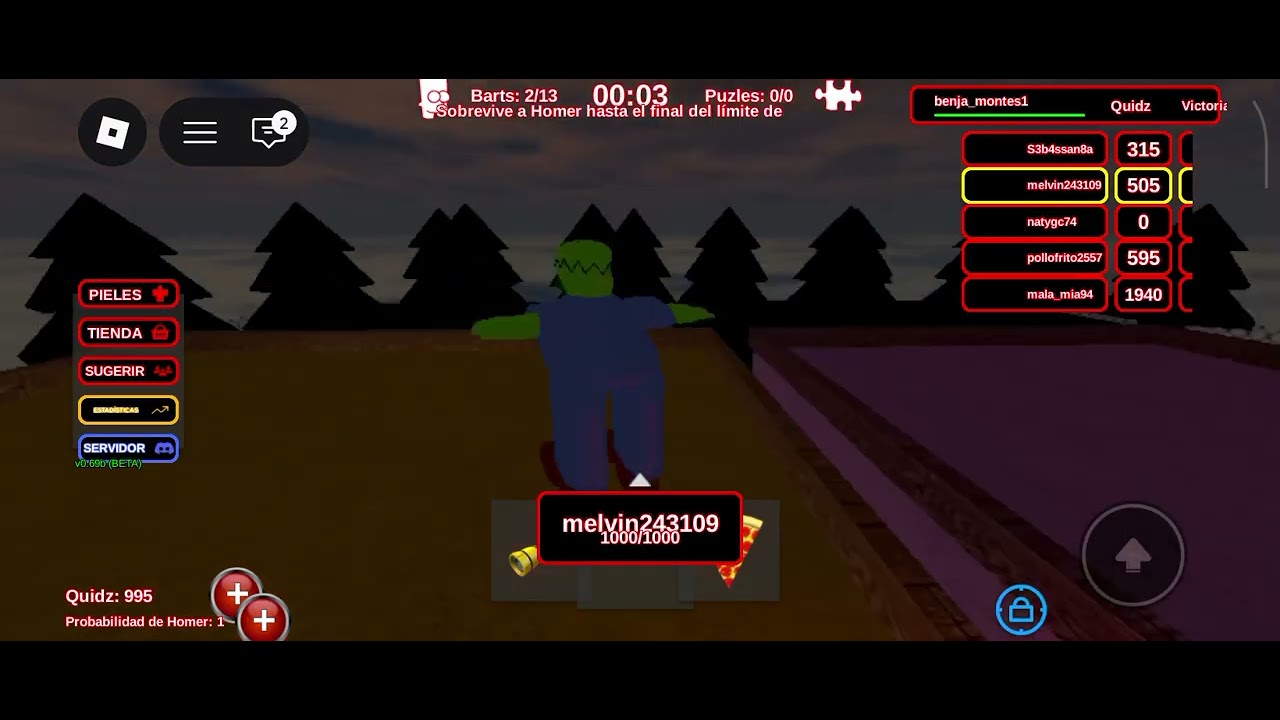 Jugando You vs homer