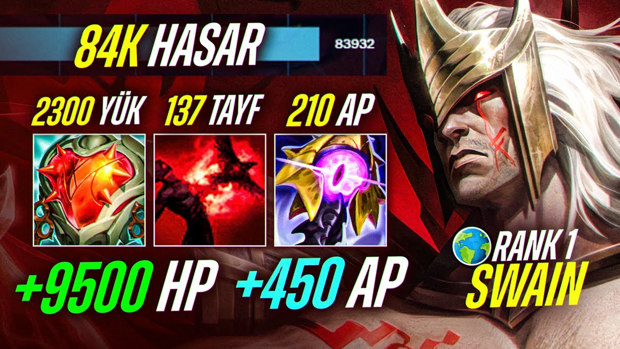 İNANILMAZ BİR SWAİN VİDEOSU! | D&Uuml;NYA SWAİN 1. Sİ FULL TANK SWAİN! | Pace LoL