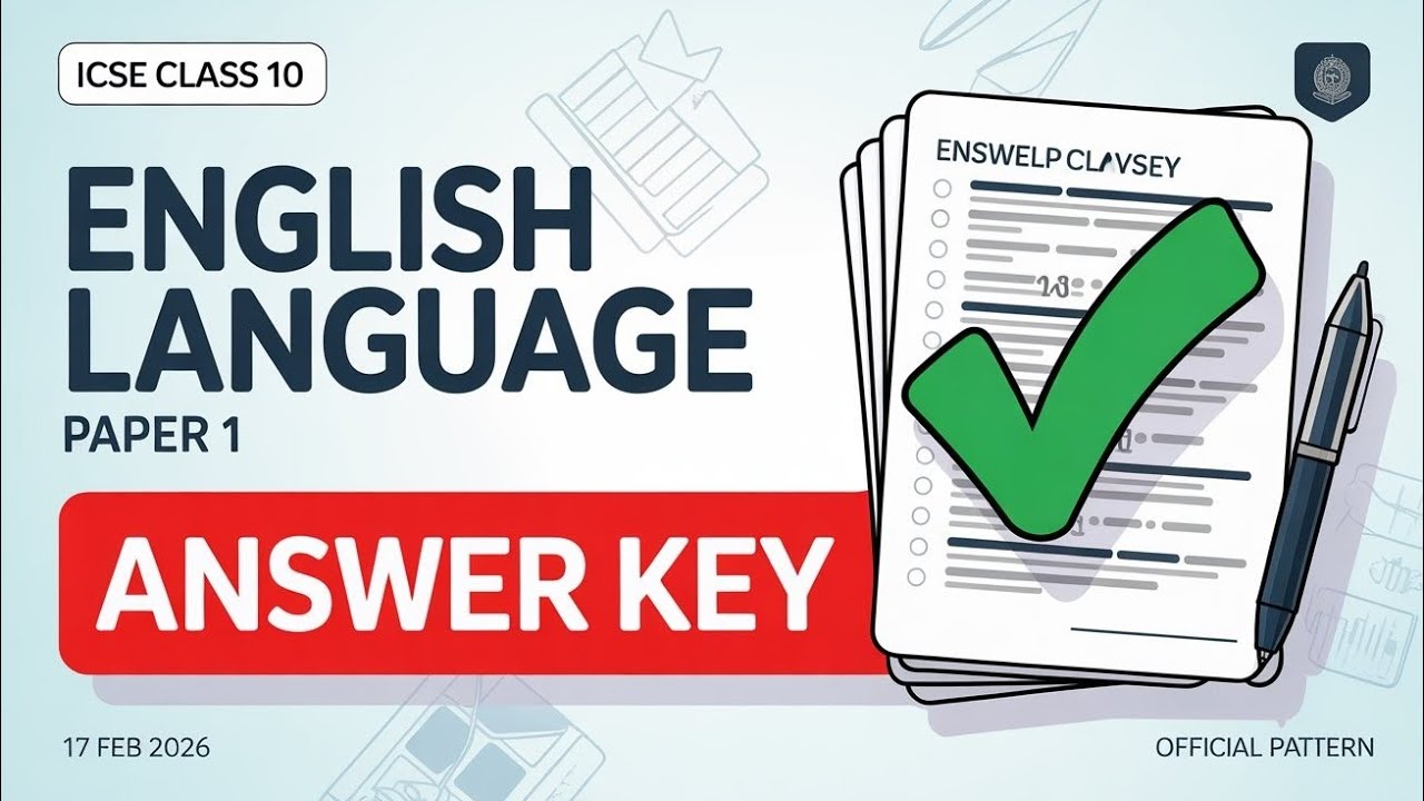  English language | ICSE Board Solution | Paper 1 |  Class 10