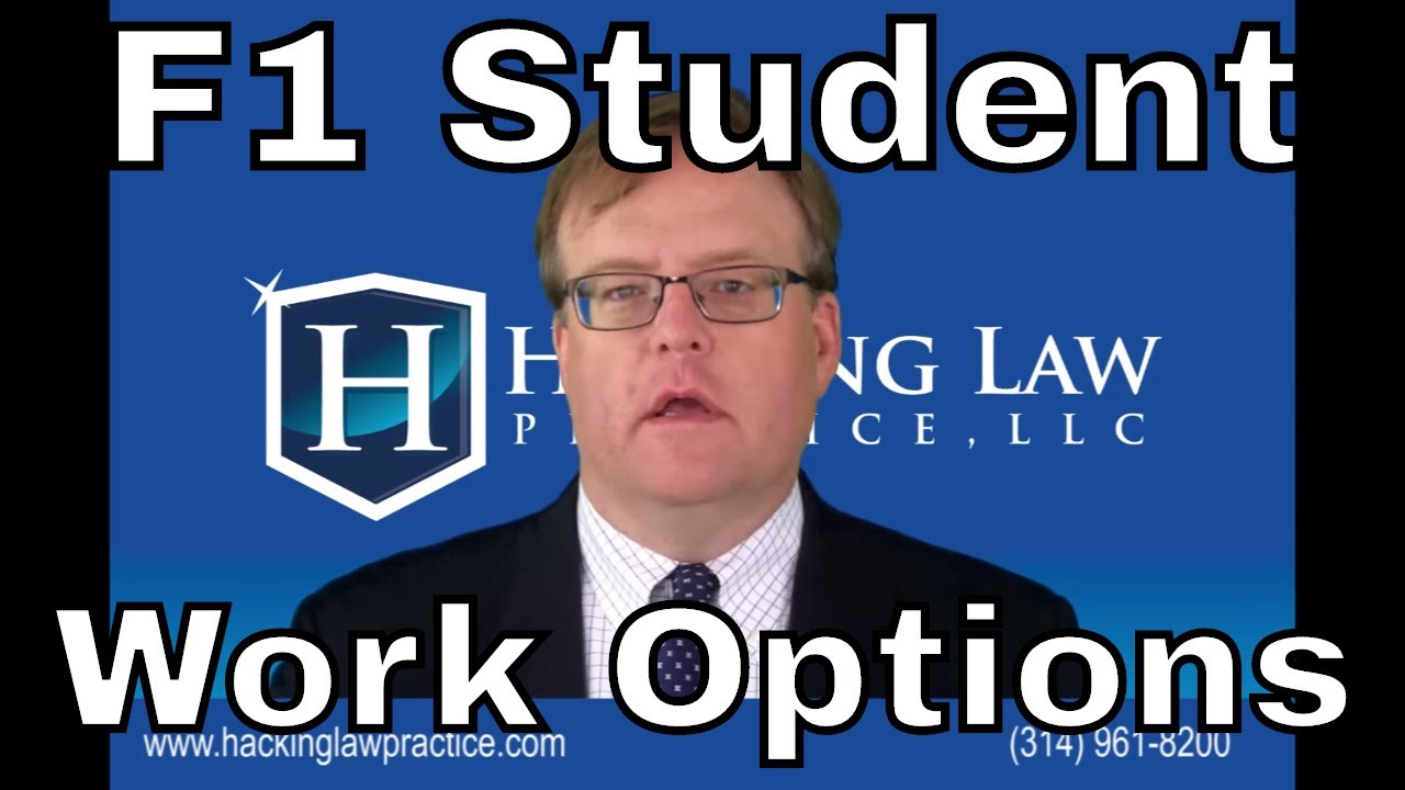 F1 Student Work Options