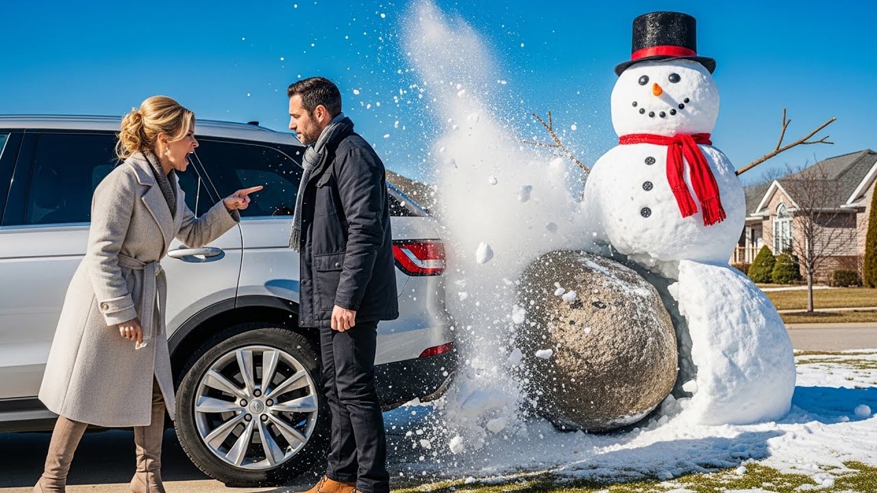 HOA Karen Hit My Snowman, Then Sued Me For The Boulder I Used As The Base