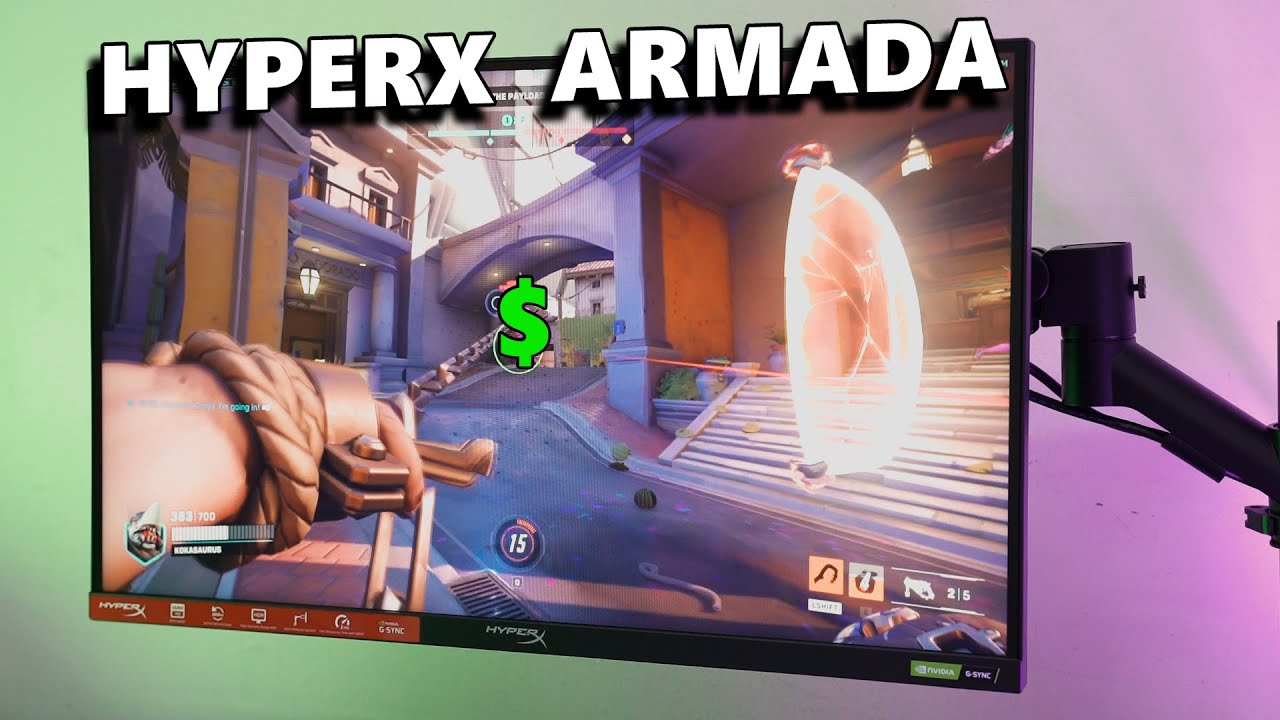 Interesting idea BUT.... | HyperX Armada 27 gaming monitor review