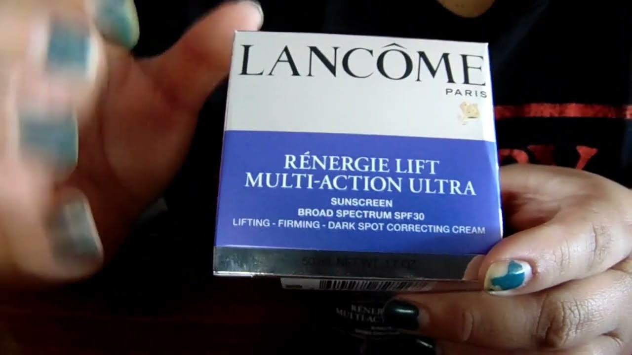 LANCOME | Renergie Lift Multi Action Ultra Sunscreen Review