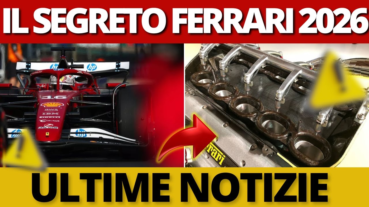 Ferrari 2026: Motore RIVOLUZIONARIO? Il piano segreto di Maranello | notizie di ferrari