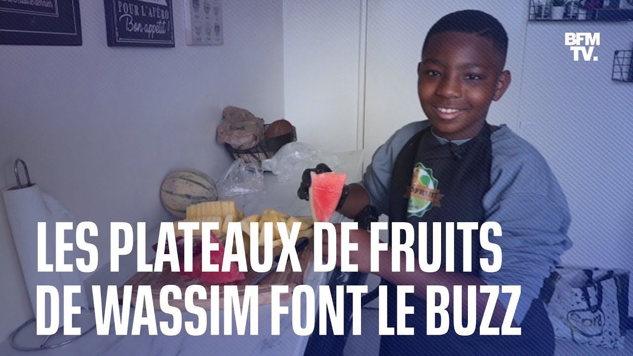 Une journée avec Wassim, le collégien de Bondy qui vend des plateaux de fruits