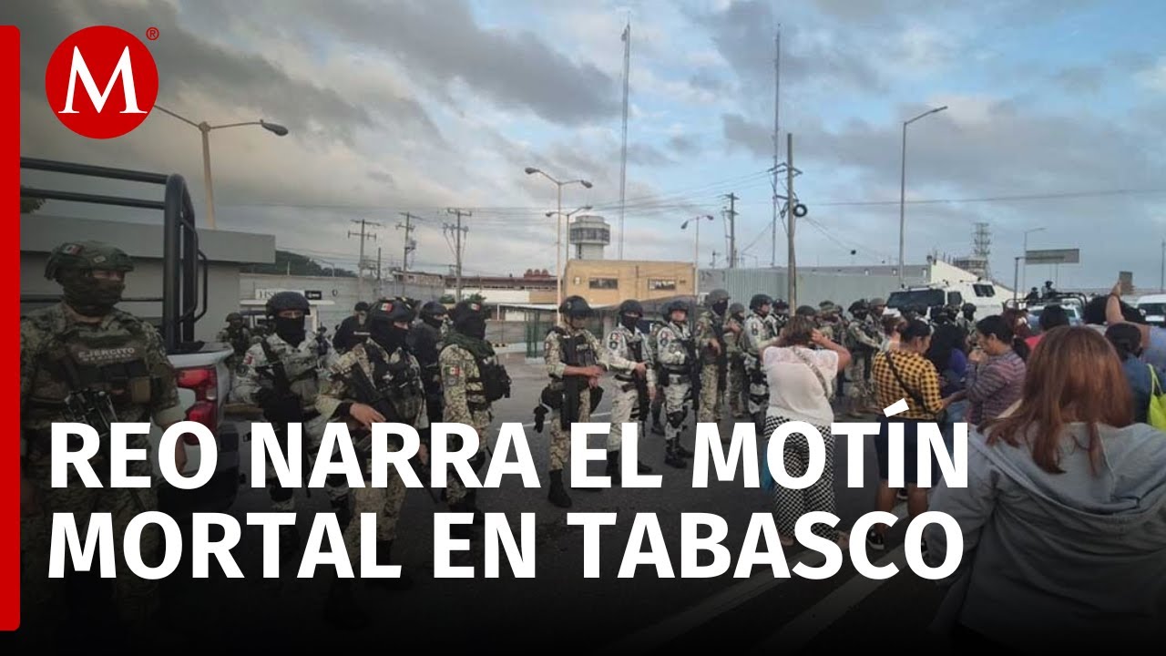 Siete personas murieron tras motín dentro del penal Creset en Villahermosa