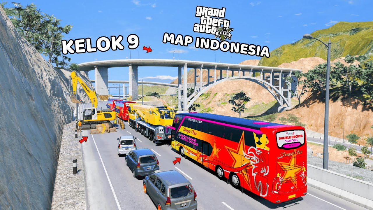 KELOK 9 INDONESIA DI GTA 5 - GTA 5 MOD