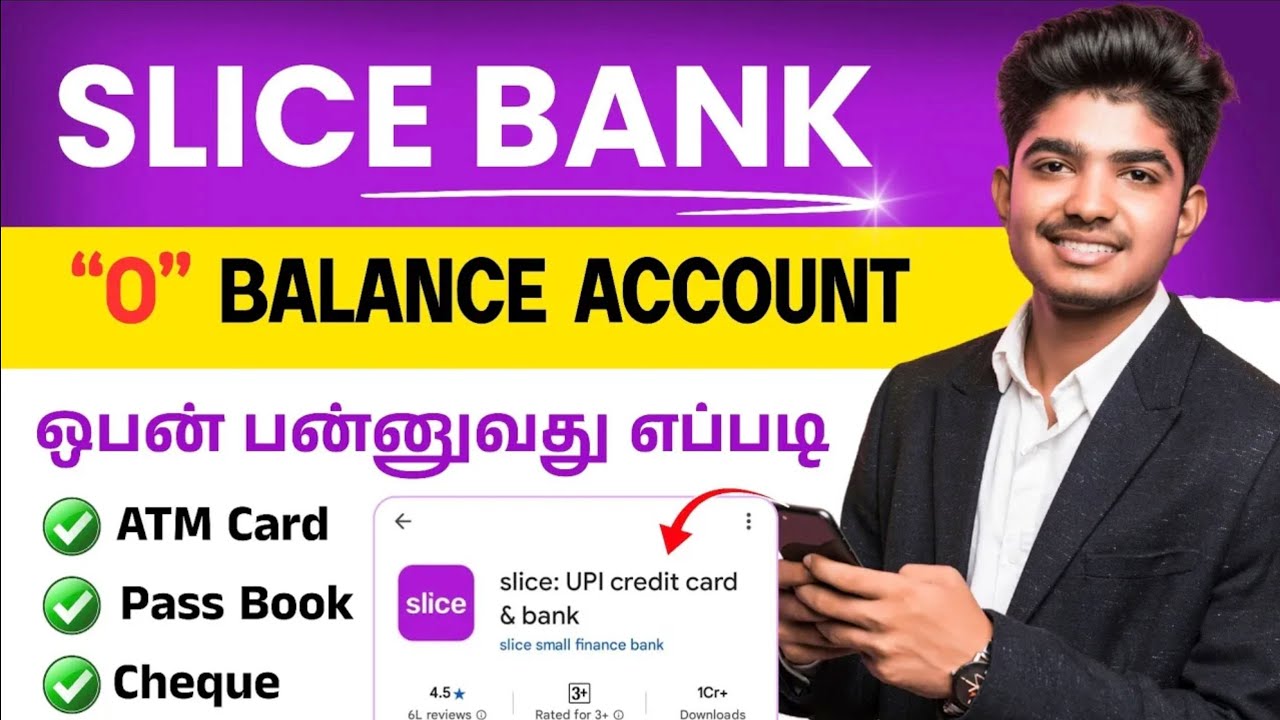 Slice Zero Balance Account Opening Online in Tamil | Slice Bank Account Opening