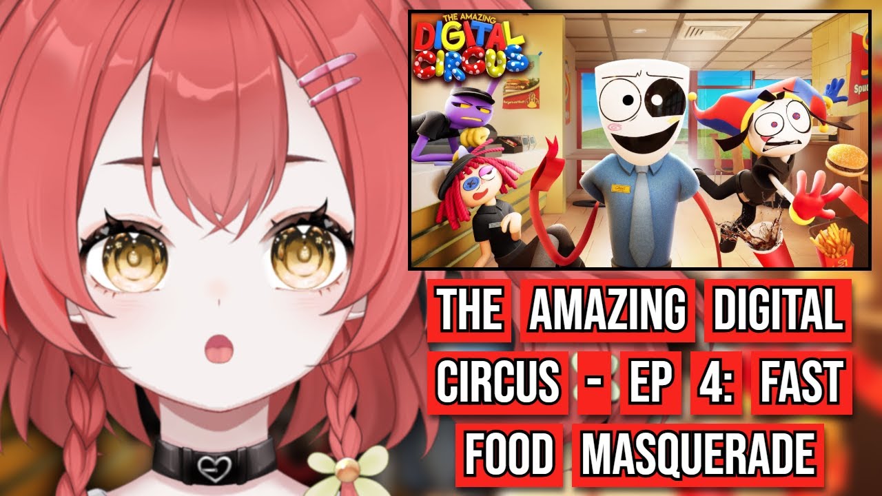 Fast Food Disaster (THE AMAZING DIGITAL CIRCUS - Ep 4: Fast Food Masquerade | Reaction)