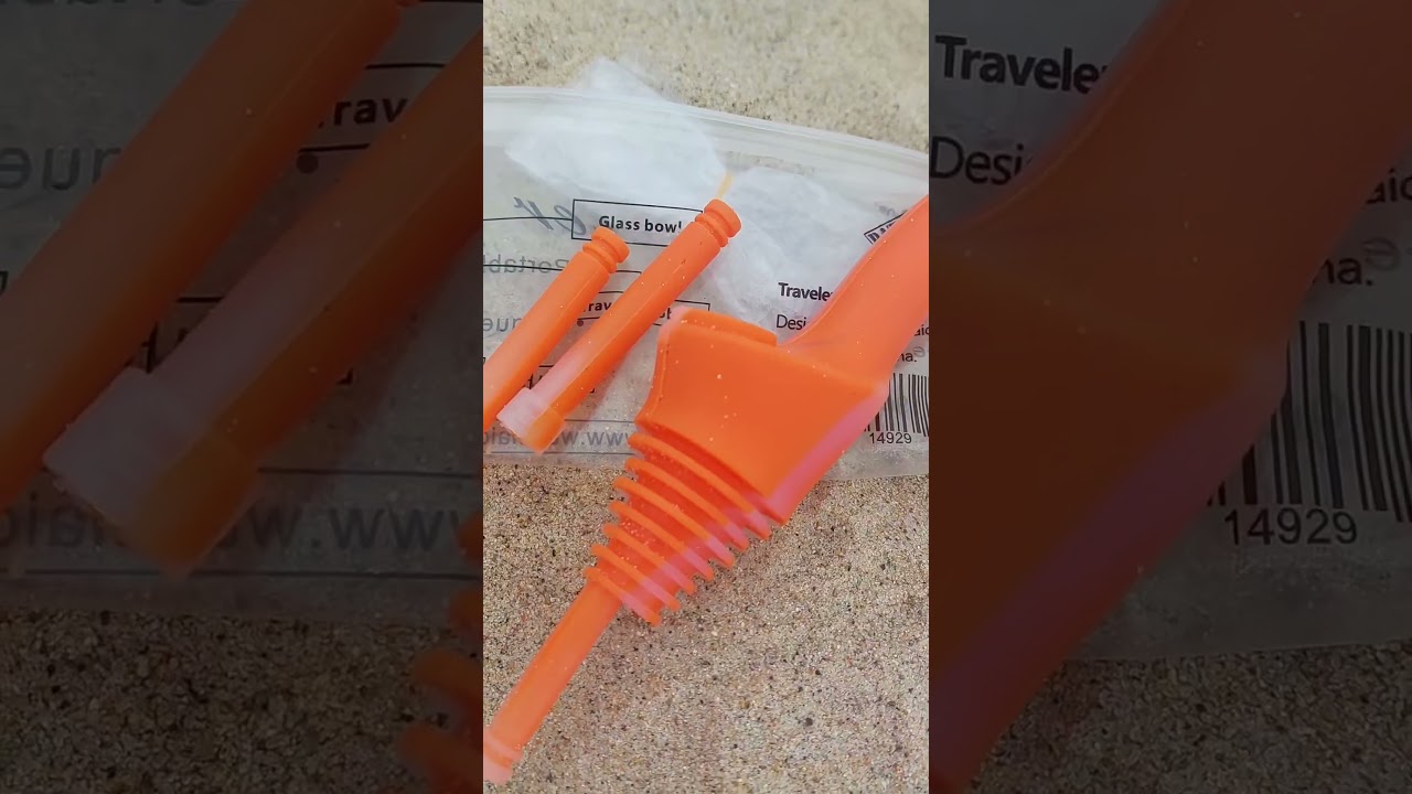 Turn any bottle into a pipe, take it wherever you want 🤩#waxmaid #travel