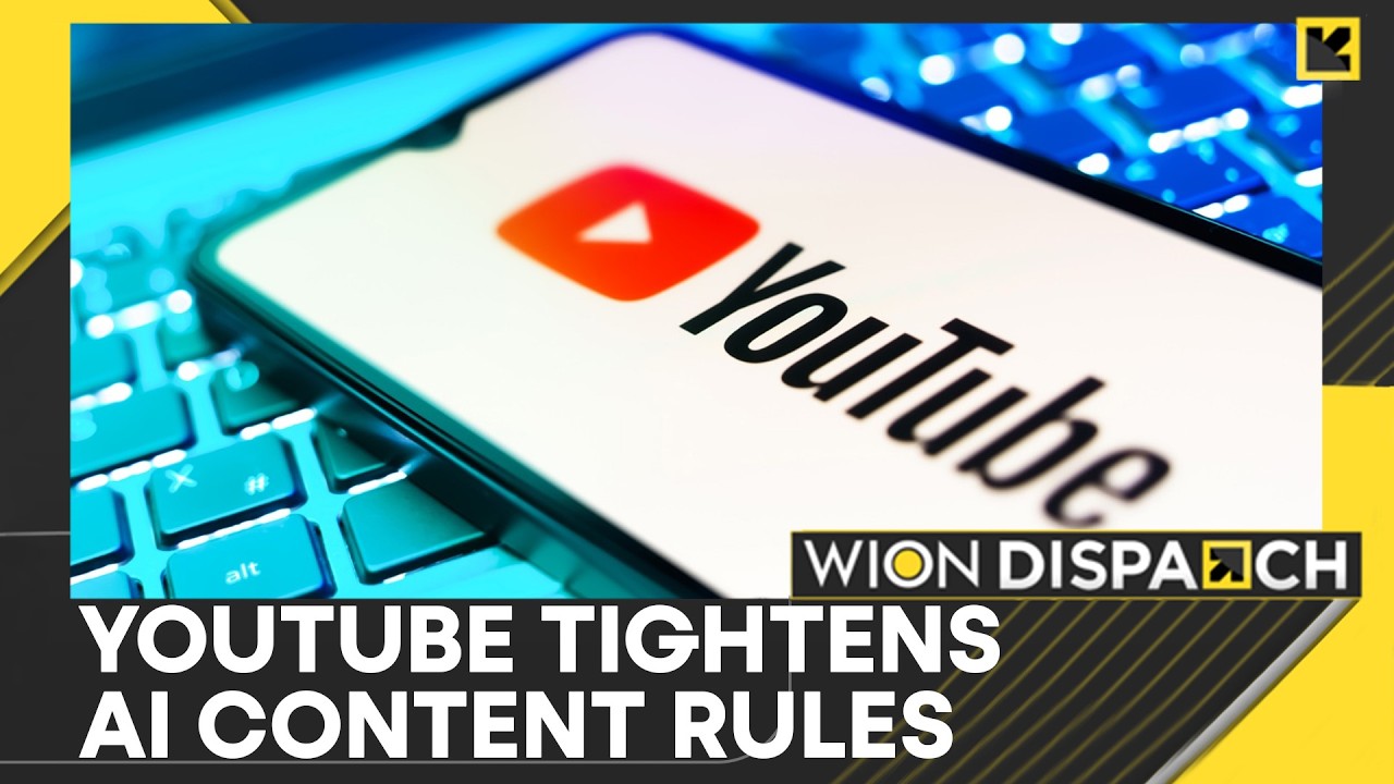 YouTube Blocks AI Videos Lacking Original Value | WION Dispatch