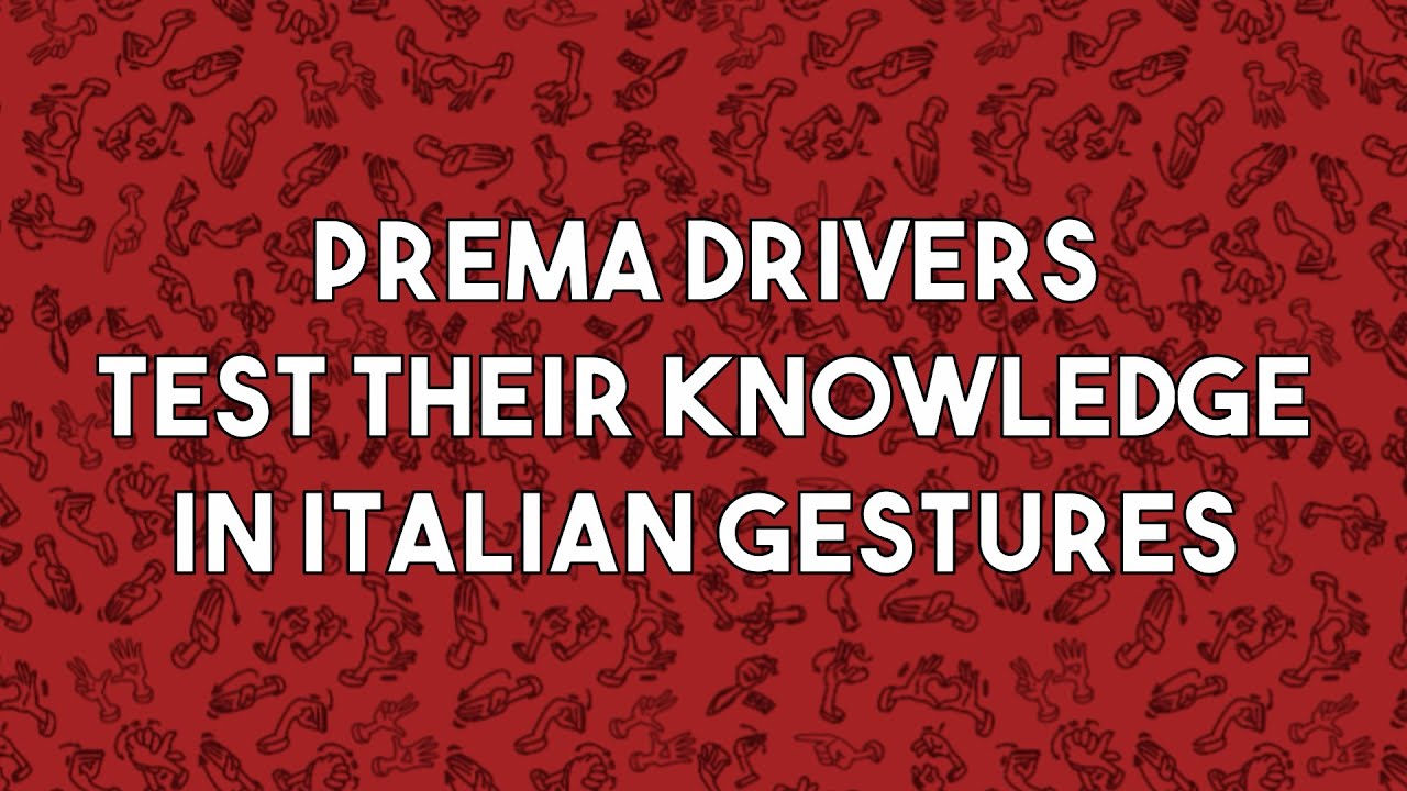 Italian gestures by Prema