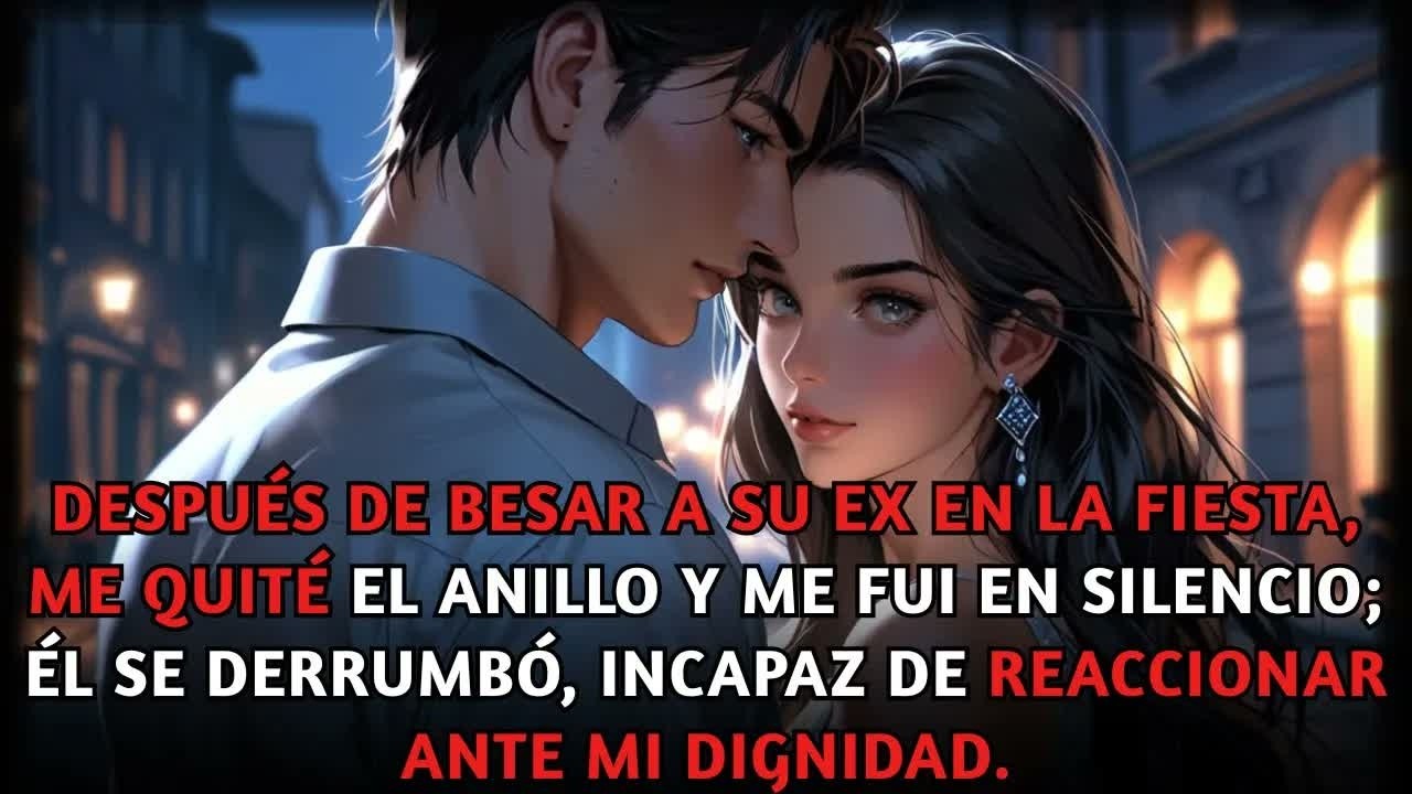Después de besar a su ex en la fiesta, me quité el anillo y me fui sin decir palabra; él colapsó.