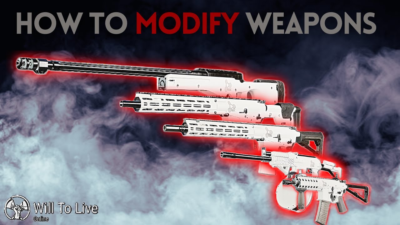 Will To Live Online 2025 - How to modify weapons