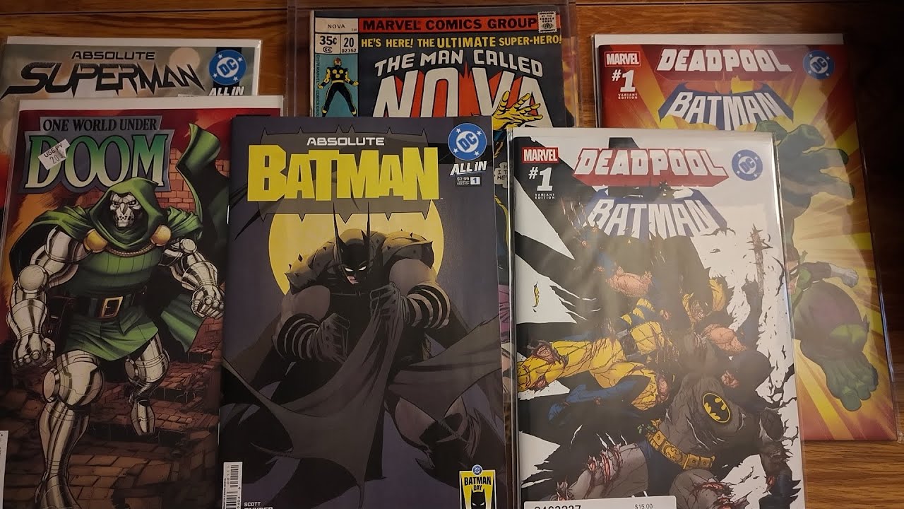 ASMR Comic Book Haul 