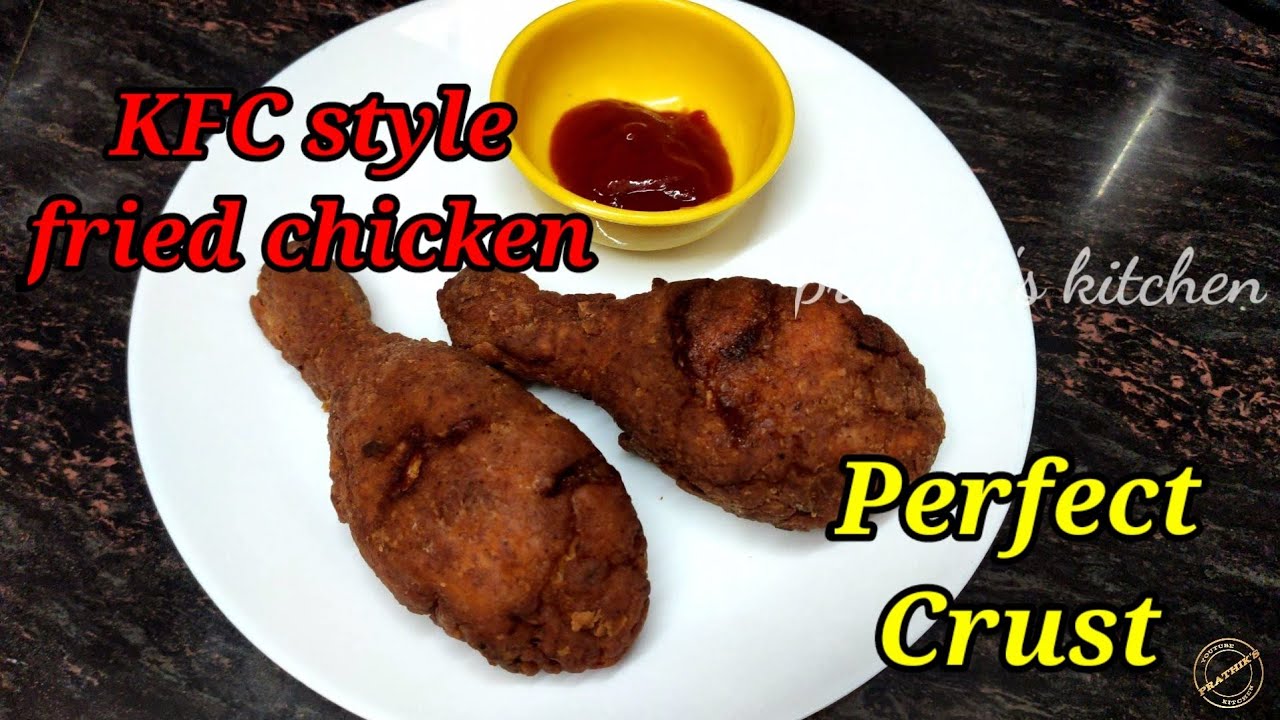 KFC style crispy chicken recipe in Tamil | How to make fried chicken at home | prathik's kitchen
