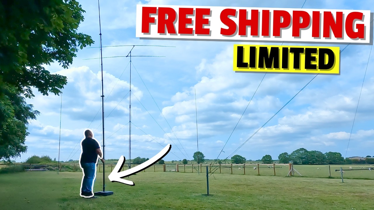 Free Worldwide Shipping on This HF Antenna (Limited Offer)