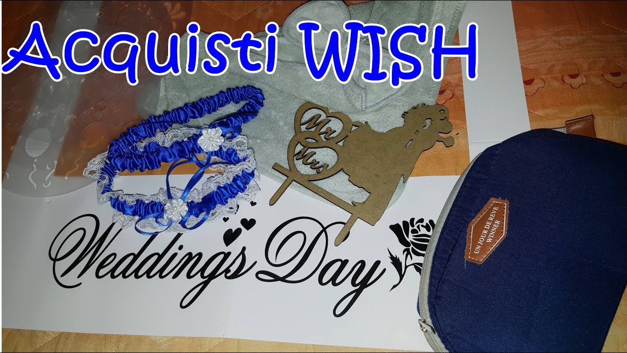 Acquisti Wish - Haul Wish - Acquisti per il matrimonio e non solo - Anerom89