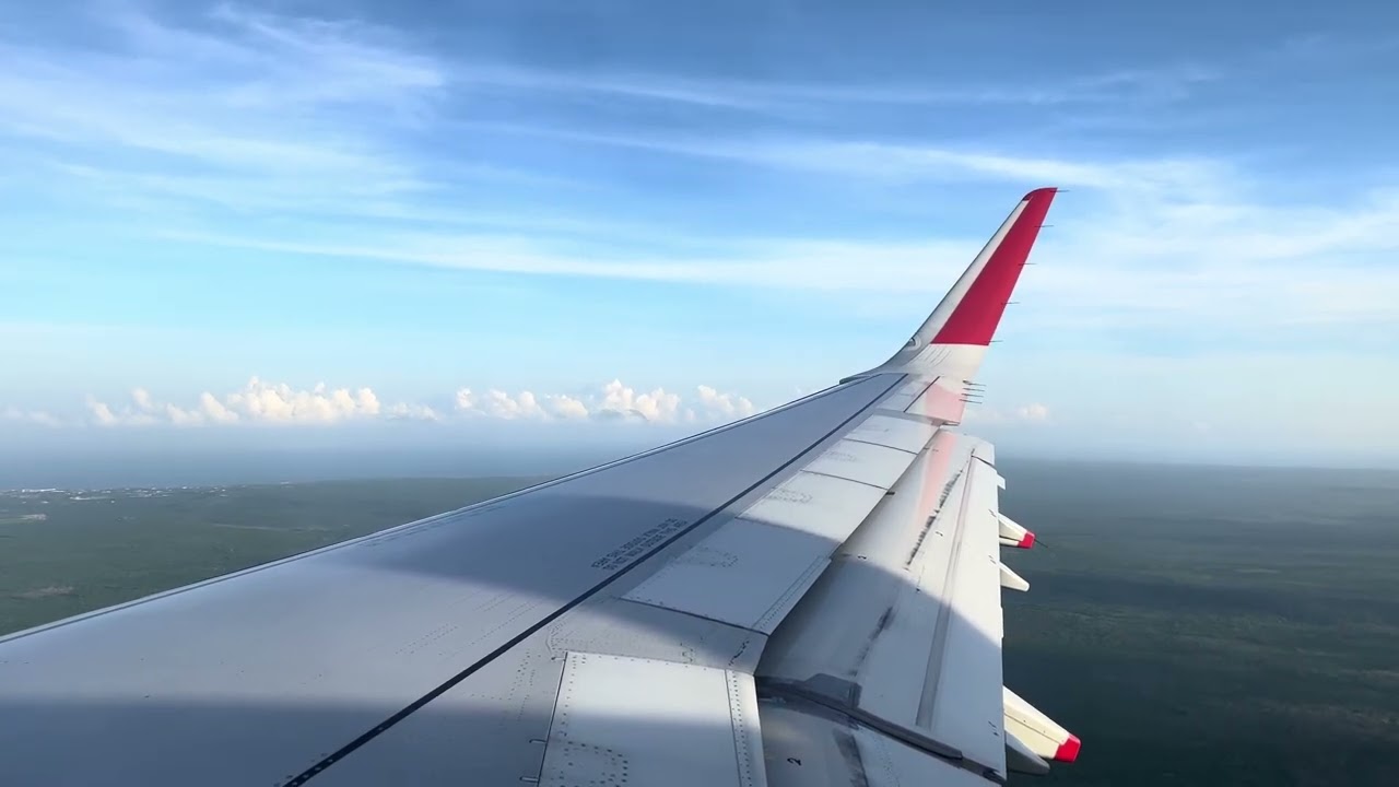 Air Canada Rouge A321-211 Punta Cana Airport (MDPC) | Landing and Taxi [4K]