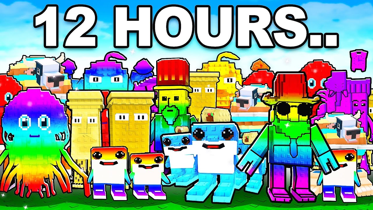 How many BRAINROTS can I steal in 12 HOURS? (Roblox Steal a Brainrot)