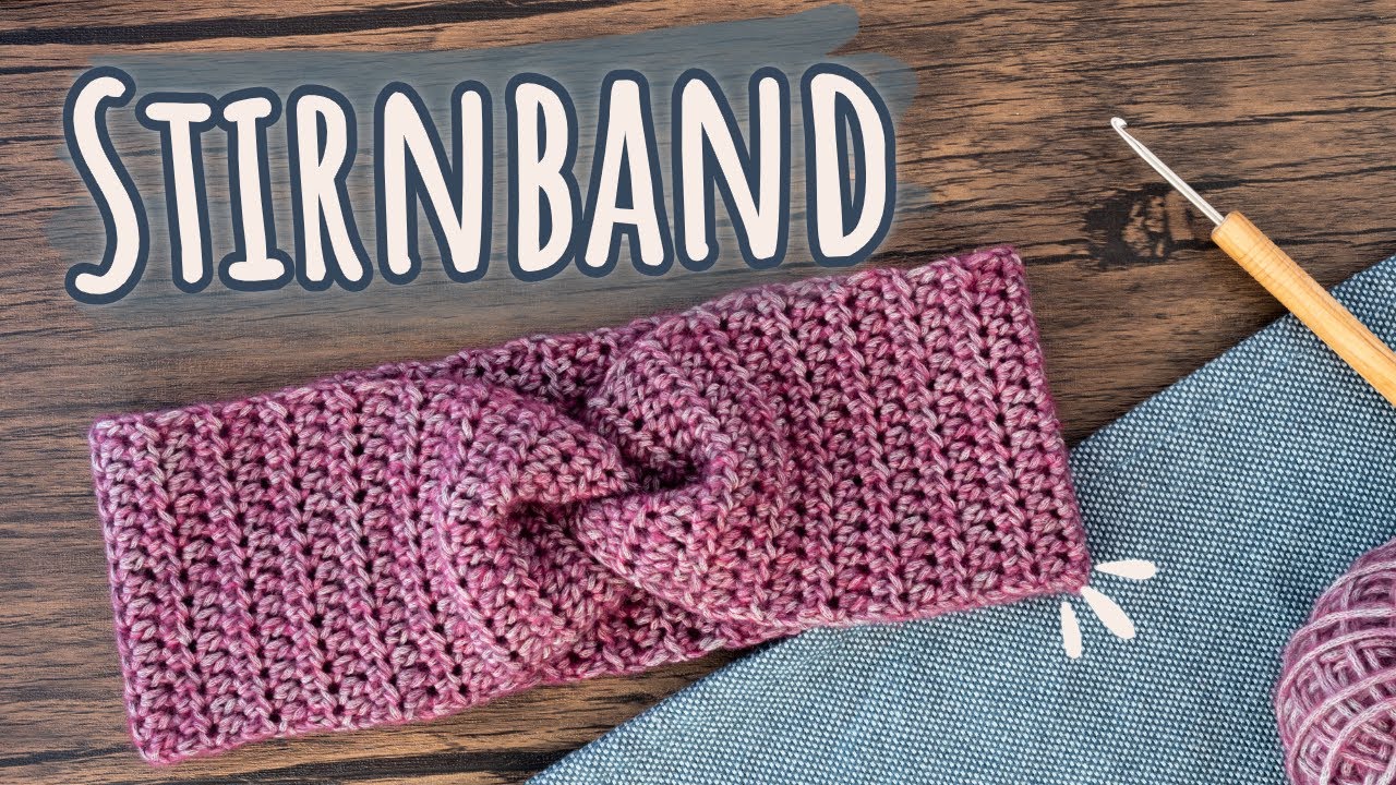 TV-taugliches Stirnband in unter 2h häkeln - mit Twist!
