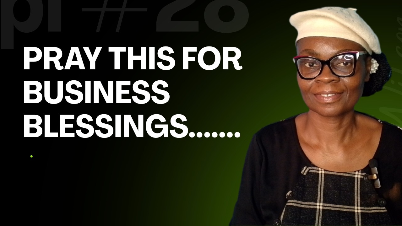 The blessings of praying God's presence for business prosperity