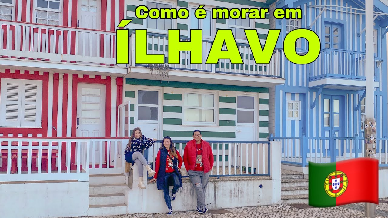 COMO É MORAR EM ILHAVO 🇵🇹 TUDO SOBRE ILHAVO - PARAÍSO EM AVEIRO