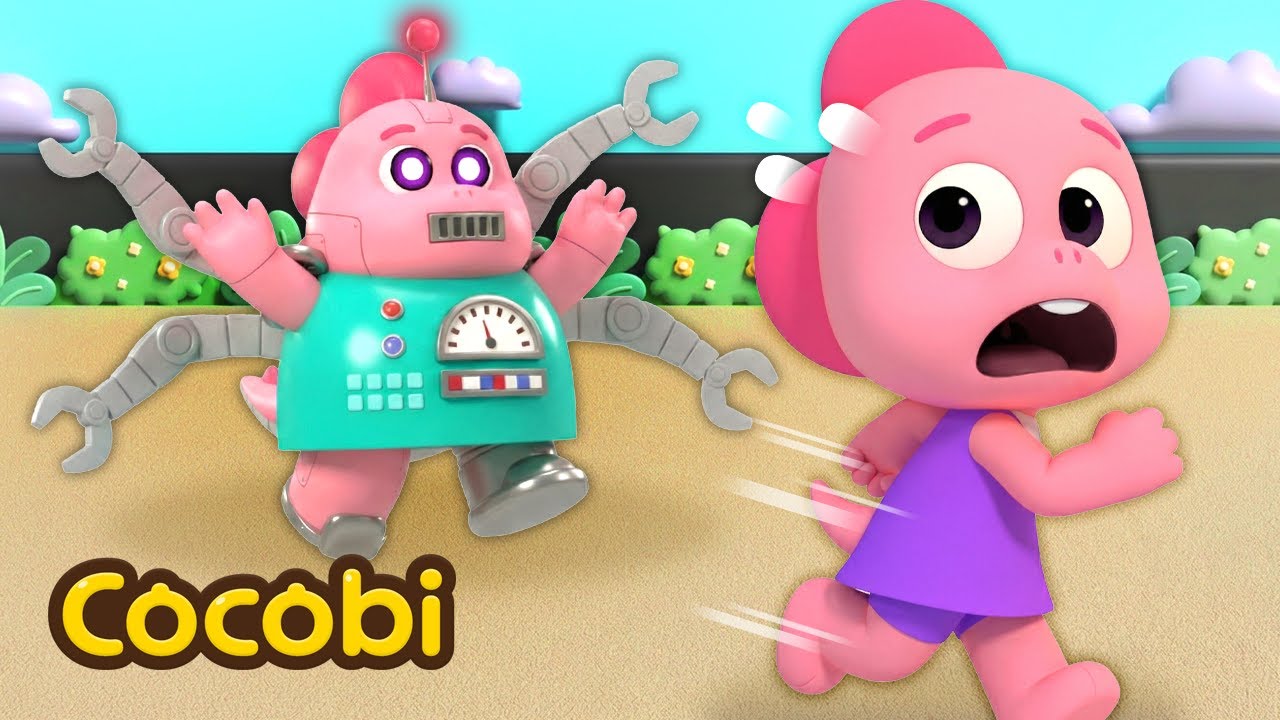 ¡Oh no! ¡Apareció la mamá robot!🤖😱 | Canciones Infantiles | Kids Songs | Cocobi
