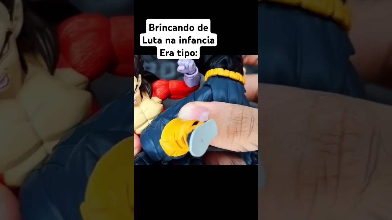 Brincar de boneco &eacute; bom demais #actionfigures #bonecos #nostalgia #infancia #dragonball