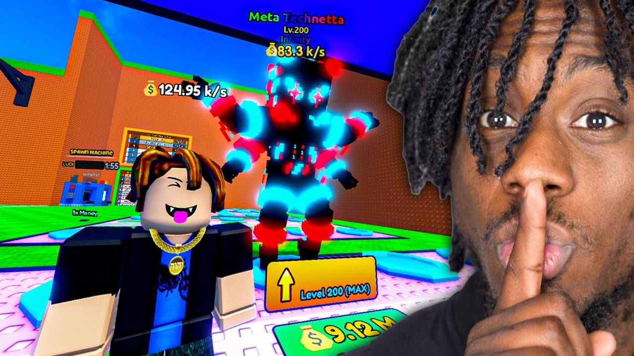 Starting Over as NOOB with NEW META TECHNETTA In ESCAPE TSUNAMI FOR BRAINROTS