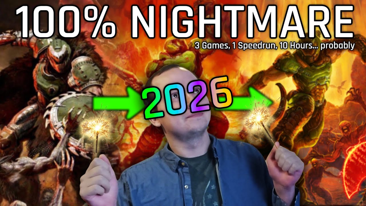 Let's Speedrun the Whole DOOM Trilogy - Happy 2026!!!