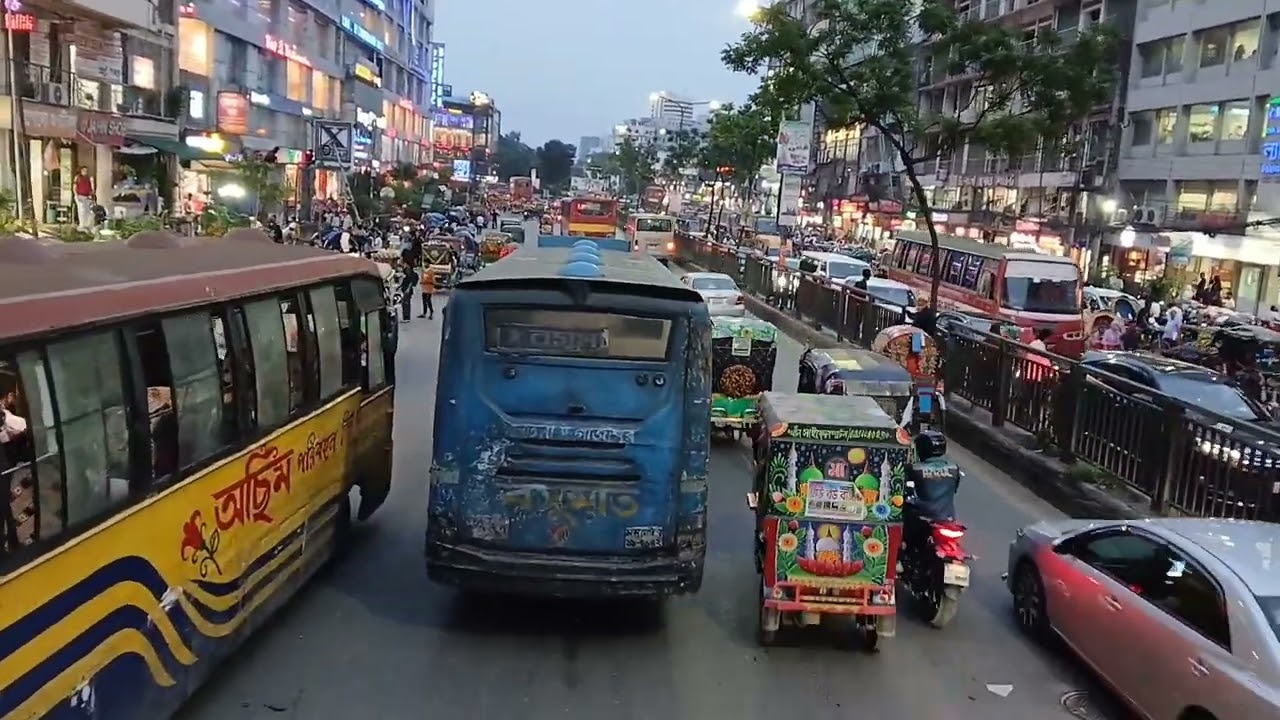 Dhaka Mirpur road 🌃