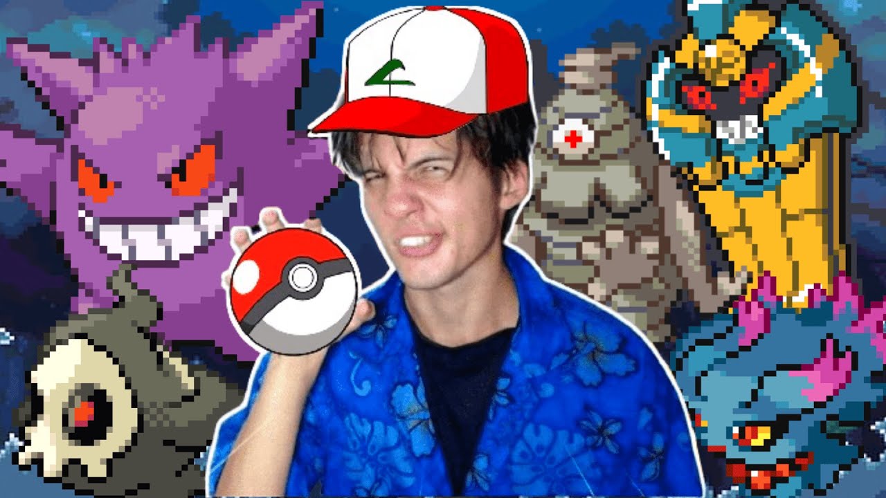 Zerando POKÉMON RADICAL RED só com FANTASMAS