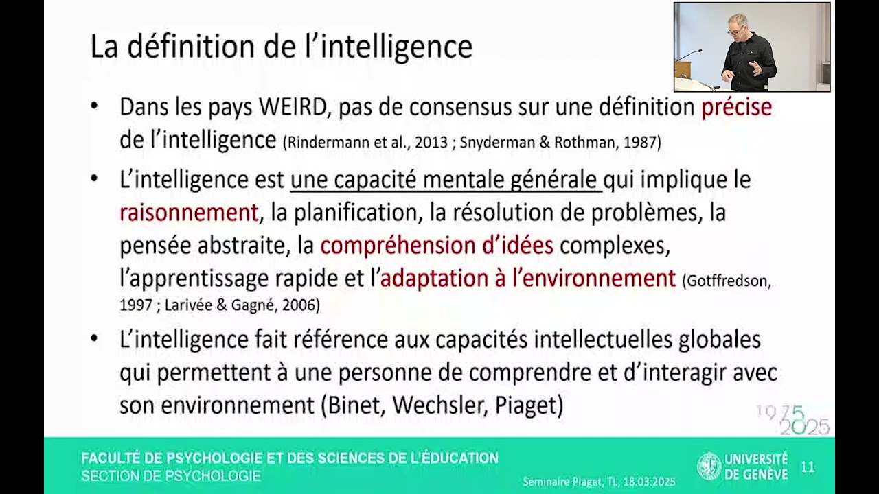 Mythes, croyances et donn&eacute;es empiriques sur l&rsquo;intelligence humaine et son &eacute;valuation