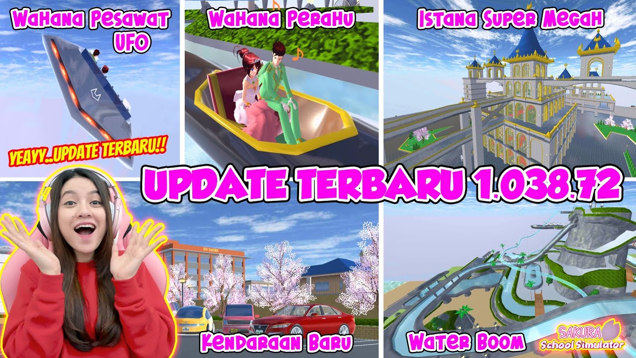 UPDATE TERBARU SAKURA VERSI 1.038.72!! PALING MEWAH & MEGAH!! SAKURA SCHOOL SIMULATOR - PART 478