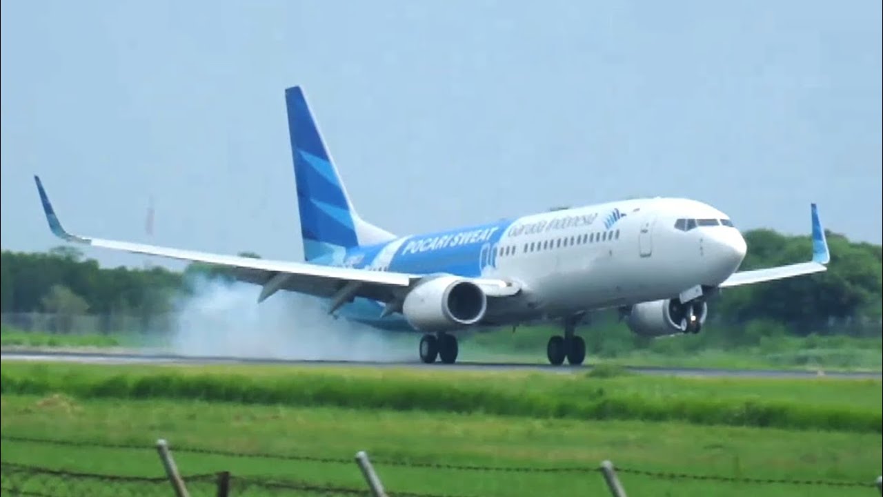 PLANE SPOTTING | Melihat beberapa traffic kedatangan & keberangkatan Di Bandara Ahmad Yani Semarang
